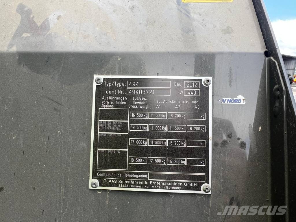 CLAAS Jaguar 950 علافات ذاتية الدفع