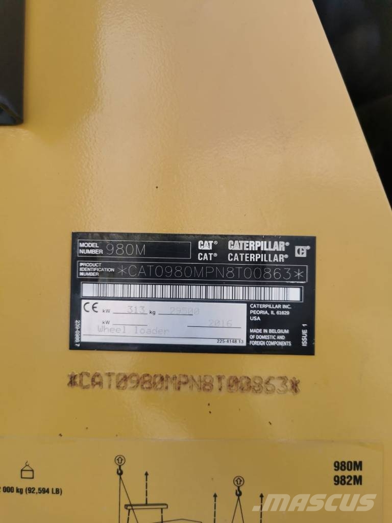CAT 980M Utovarivači na kotačima