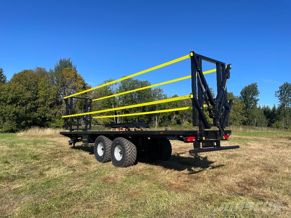 Mustang MF-180 Balvagn 19tons OMG LEV - 26 Bale trailers