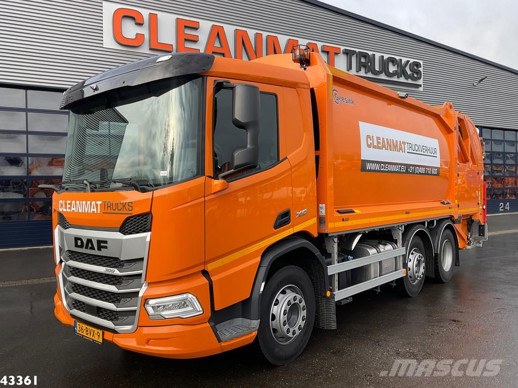 DAF FAG XD 300 Geesink 20m³ شاحنات المخلفات