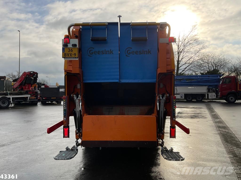 DAF FAG XD 300 Geesink 20m³ شاحنات المخلفات