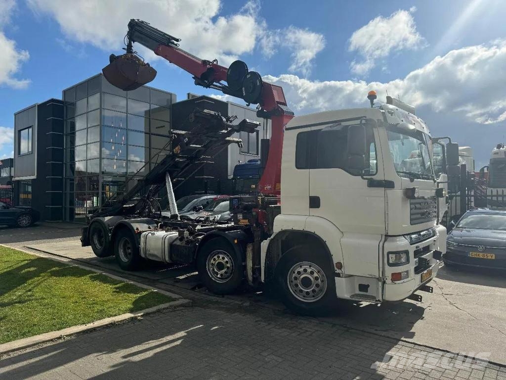 MAN TGA 35.440 8X2 - EURO 4 + HMF 2620K-RC 2018! + REM Mobiilinosturit