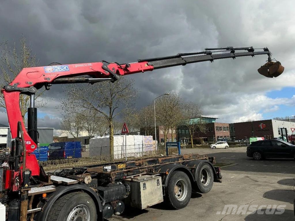 MAN TGA 35.440 8X2 - EURO 4 + HMF 2620K-RC 2018! + REM Mobiilinosturit