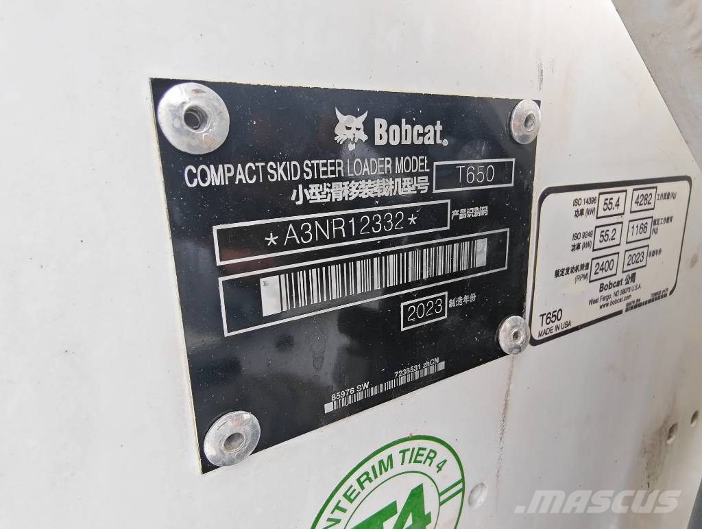 Bobcat T650 Kompaktrakodók