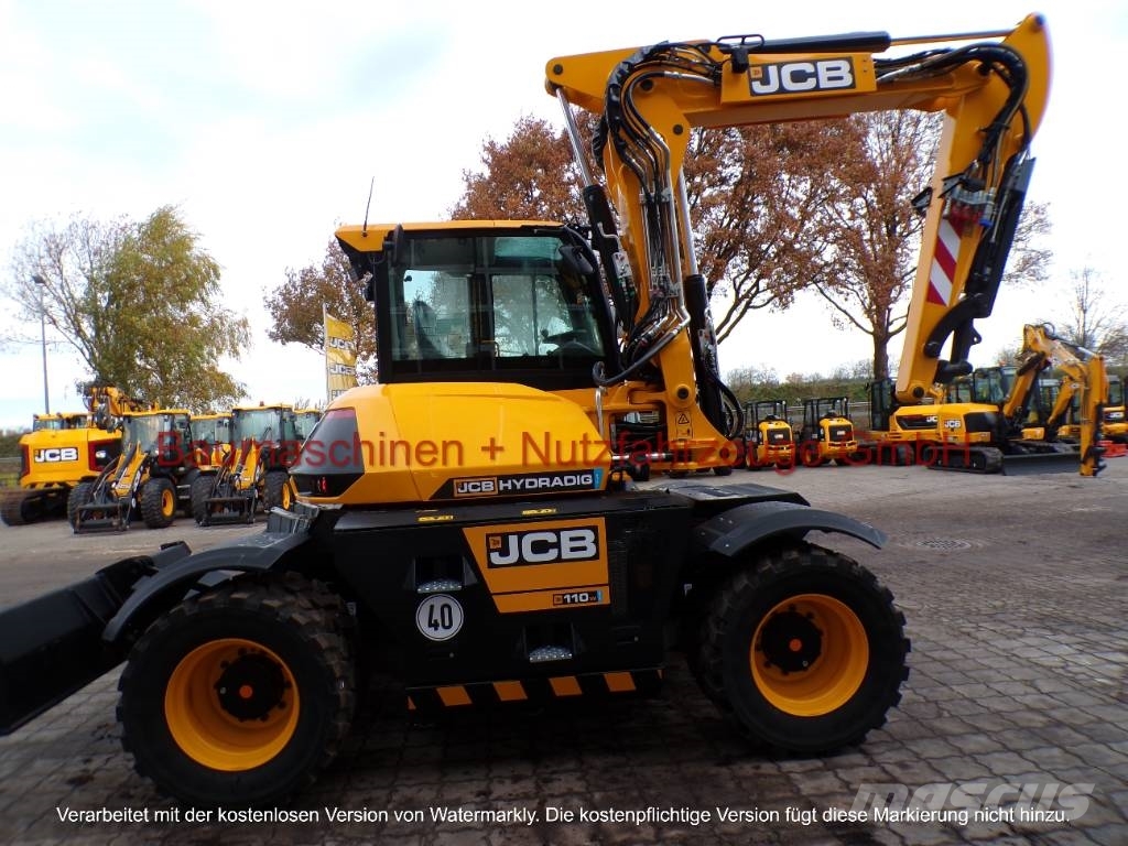 JCB Hydradig 110W NEU Mobilbagger