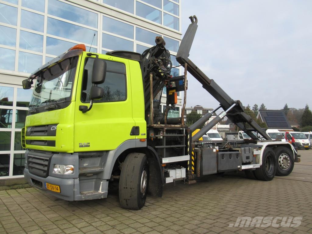 DAF CF 85 VDL Haak - Atlas Terex 240.2E Kraan Φορτηγά ανατροπή με γάντζο