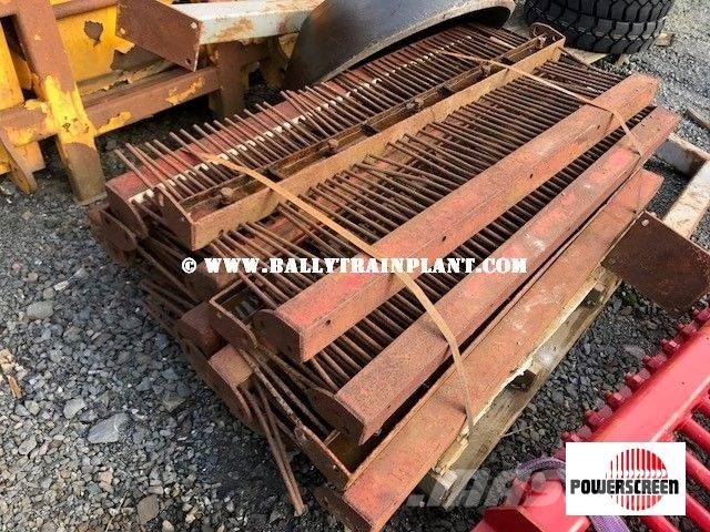 PowerScreen Finger Tines to suit Powerscreen Warrior 1800 Двигуни і приводи