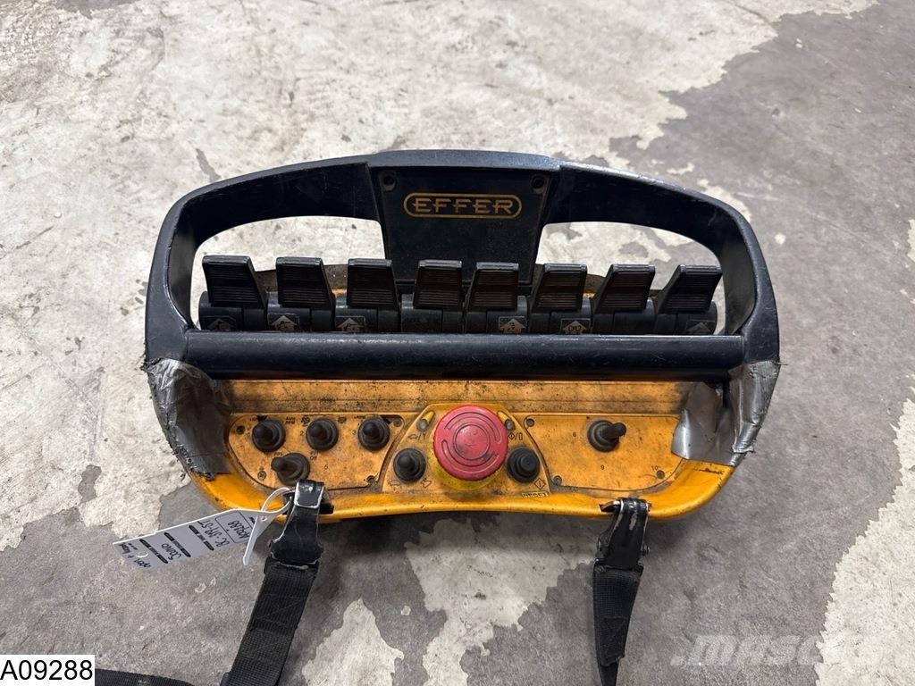 Samro open laadbak Effer 165-11 Semirremolques de plataformas planas/laterales abatibles