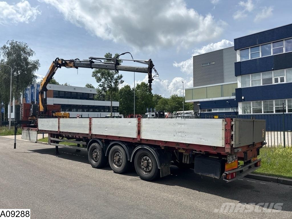 Samro open laadbak Effer 165-11 Semirremolques de plataformas planas/laterales abatibles