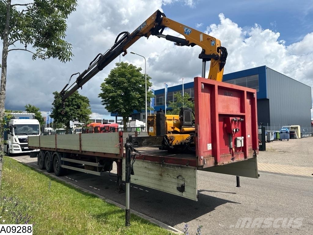 Samro open laadbak Effer 165-11 Semirremolques de plataformas planas/laterales abatibles