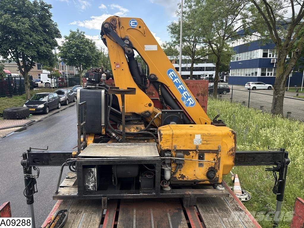 Samro open laadbak Effer 165-11 Semirremolques de plataformas planas/laterales abatibles