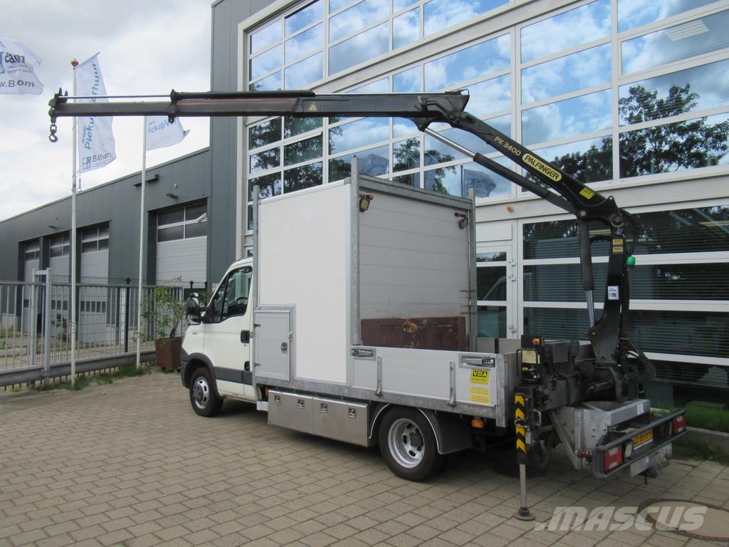 Iveco Daily 40C15 Werkplaats Werkstatt + Palfinger PK340 Lava-kuorma-autot