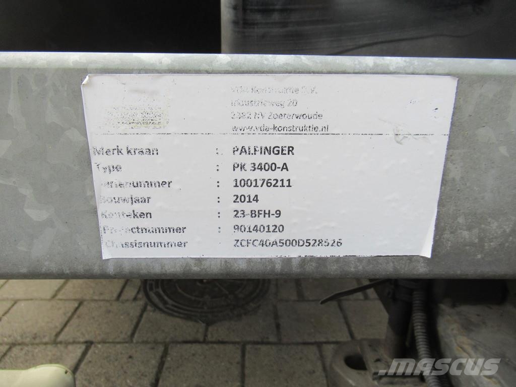 Iveco Daily 40C15 Werkplaats Werkstatt + Palfinger PK340 Lava-kuorma-autot