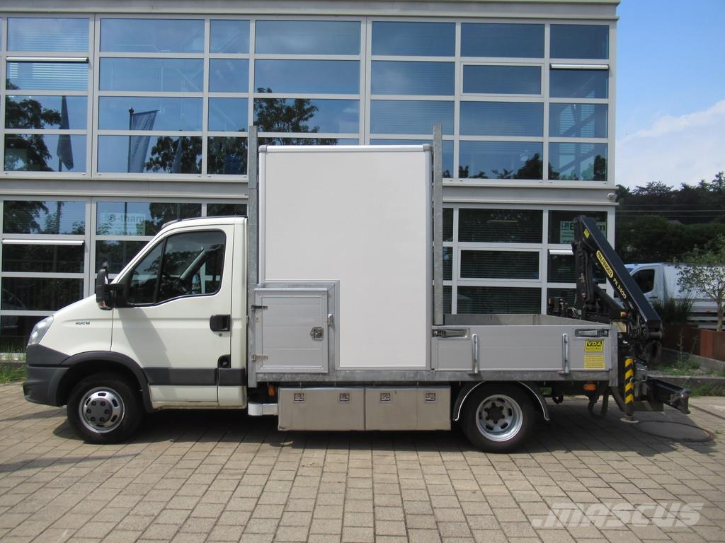Iveco Daily 40C15 Werkplaats Werkstatt + Palfinger PK340 Lava-kuorma-autot