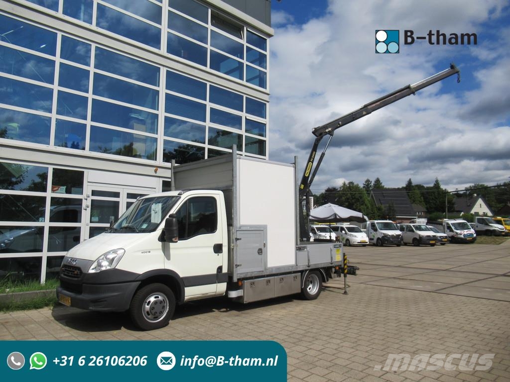 Iveco Daily 40C15 Werkplaats Werkstatt + Palfinger PK340 Lava-kuorma-autot