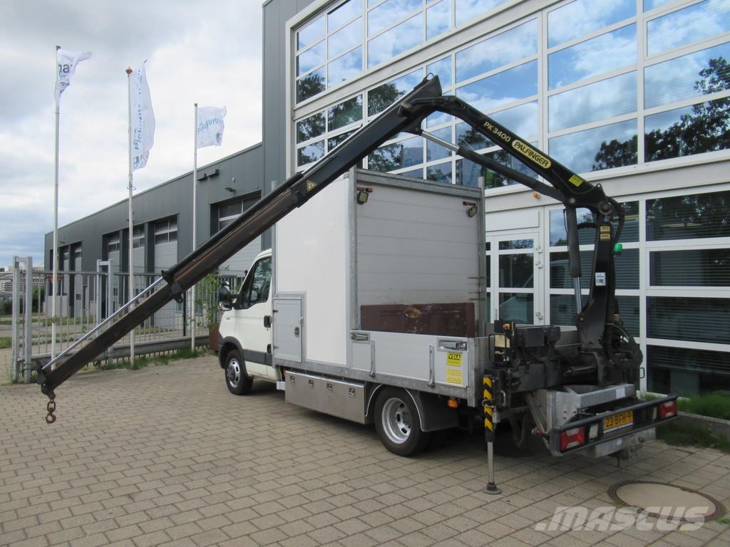 Iveco Daily 40C15 Werkplaats Werkstatt + Palfinger PK340 Lava-kuorma-autot