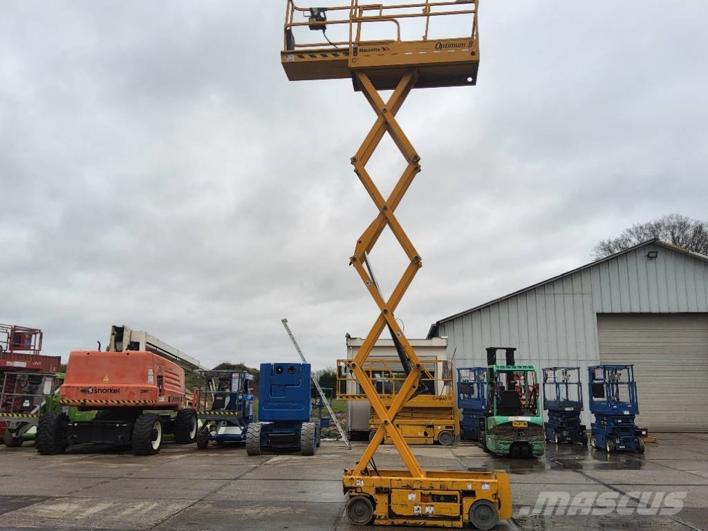 Haulotte Optimum 8 schaarhoogwerker 8m scissorlift 剪式升降機
