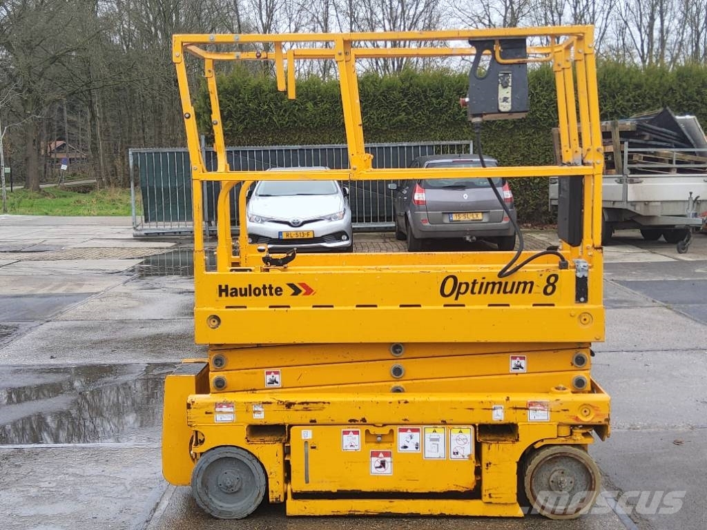 Haulotte Optimum 8 schaarhoogwerker 8m scissorlift 剪式升降機
