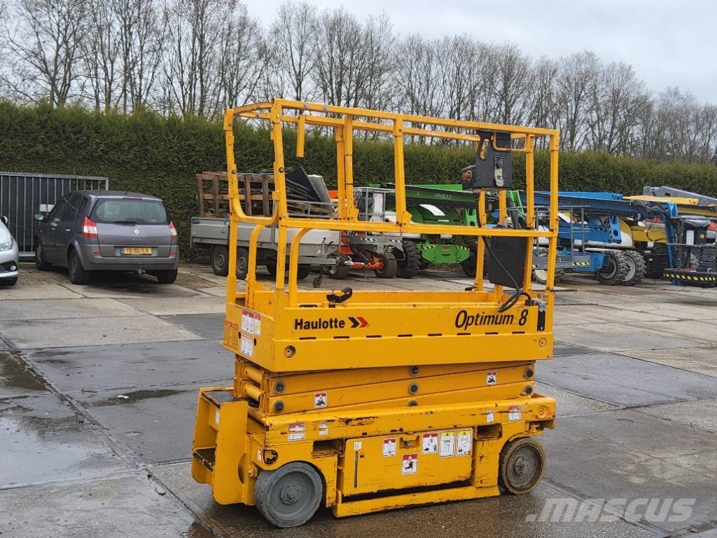 Haulotte Optimum 8 schaarhoogwerker 8m scissorlift 剪式升降機
