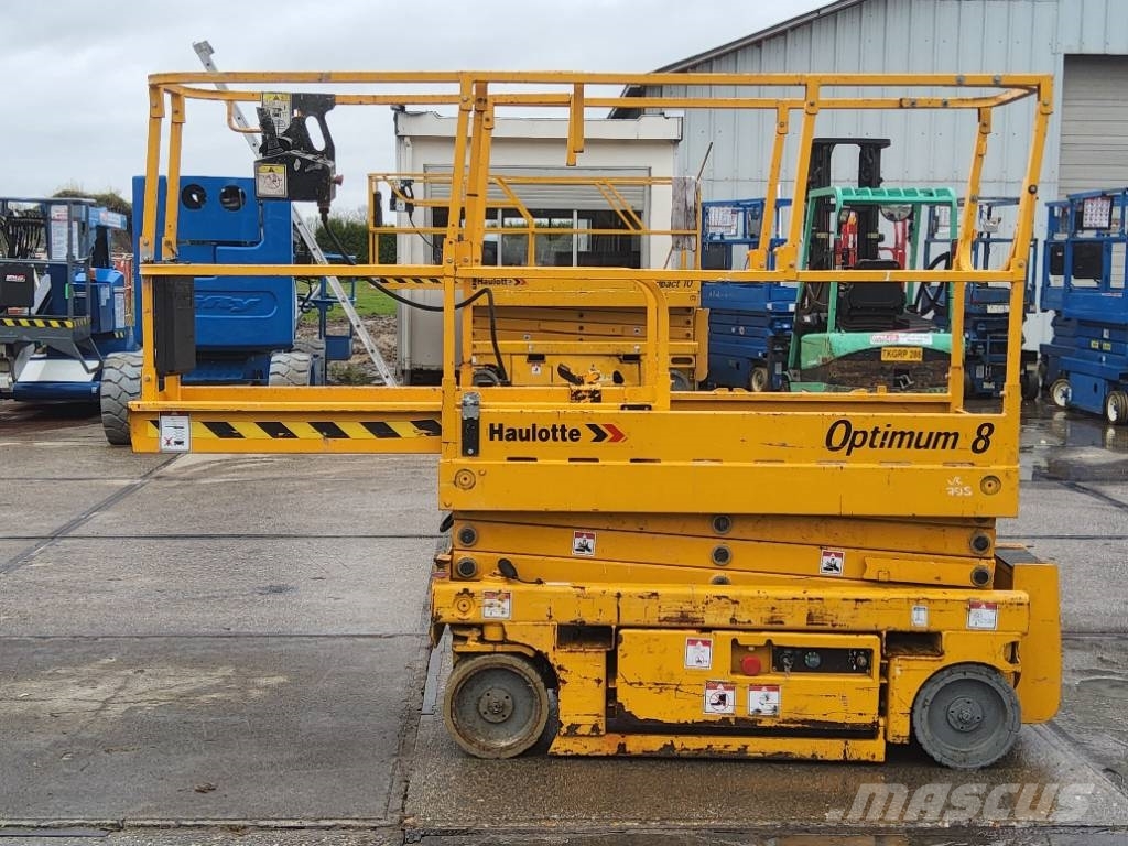 Haulotte Optimum 8 schaarhoogwerker 8m scissorlift 剪式升降機