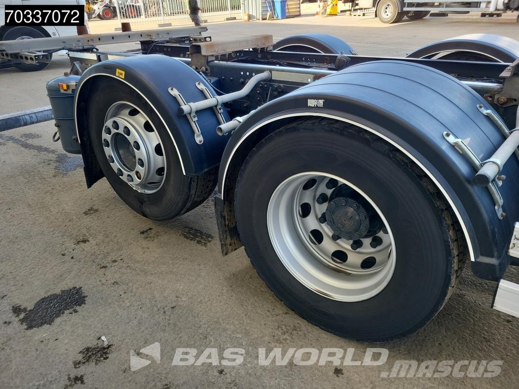 DAF XF 480 6X2 BDF Lift-Axle MX Engine Brake Automatic Containertrucks met kabelsysteem
