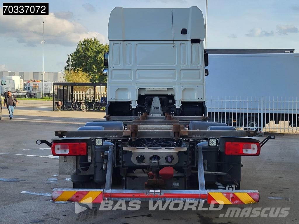 DAF XF 480 6X2 BDF Lift-Axle MX Engine Brake Automatic Containertrucks met kabelsysteem