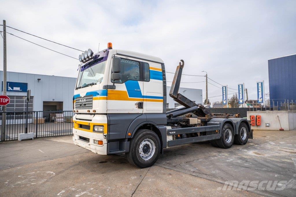 MAN TGA 33.410 BB 吊鉤式起重車