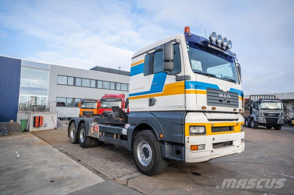 MAN TGA 33.410 BB 吊鉤式起重車