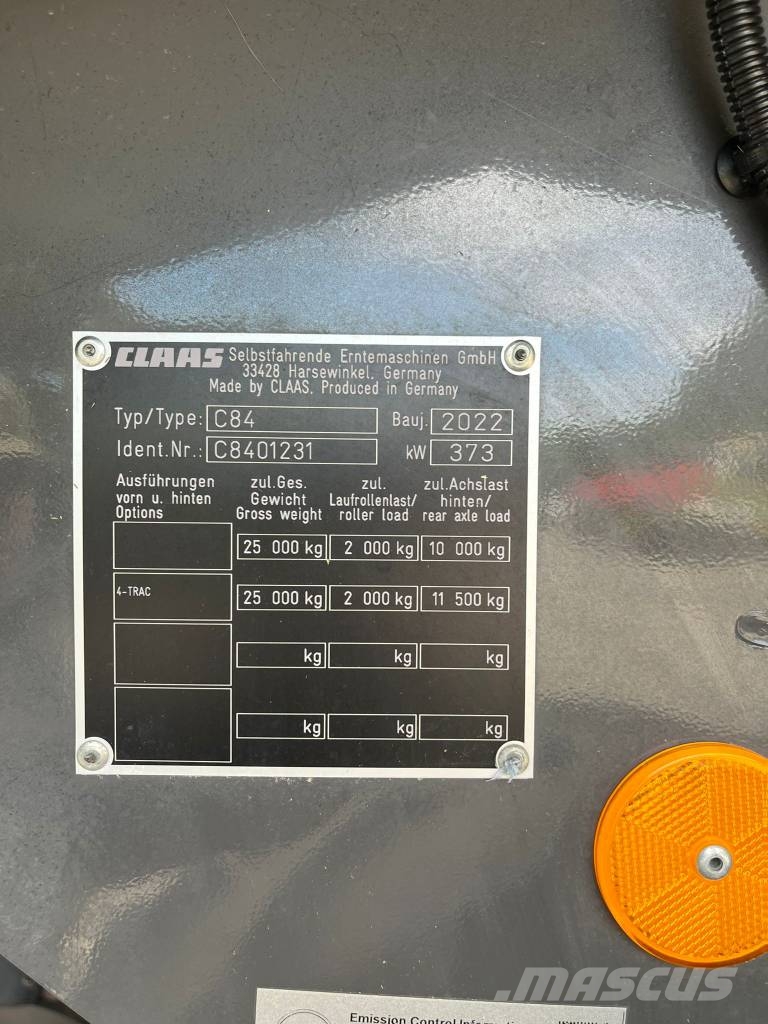 CLAAS LEXION 6900 TT Θεριζοαλωνιστικές μηχανές