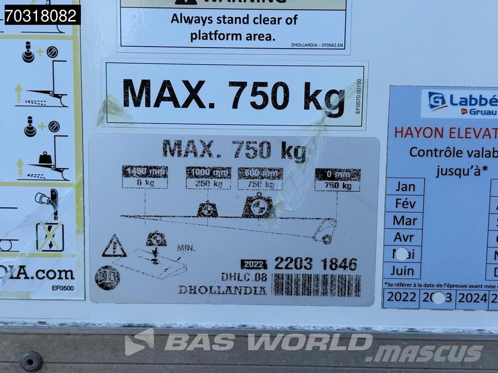Fiat Ducato 130pk Ladebordwand Koffer Klima Tempomat Eu Otras furgonetas