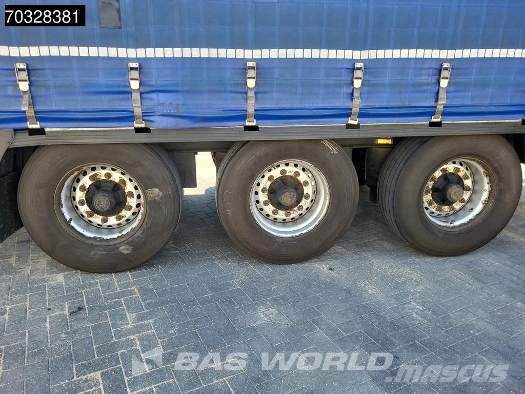 Krone SD 3 axles Anti Vandalism Sliding Roof Perdeli yari çekiciler