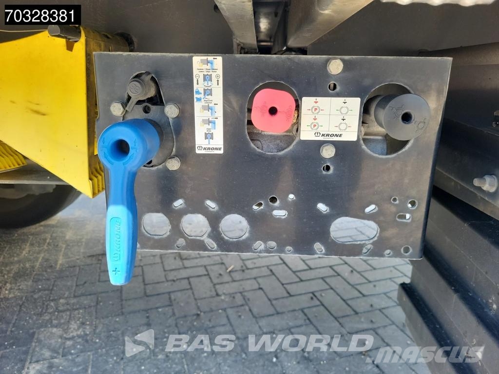 Krone SD 3 axles Anti Vandalism Sliding Roof Perdeli yari çekiciler