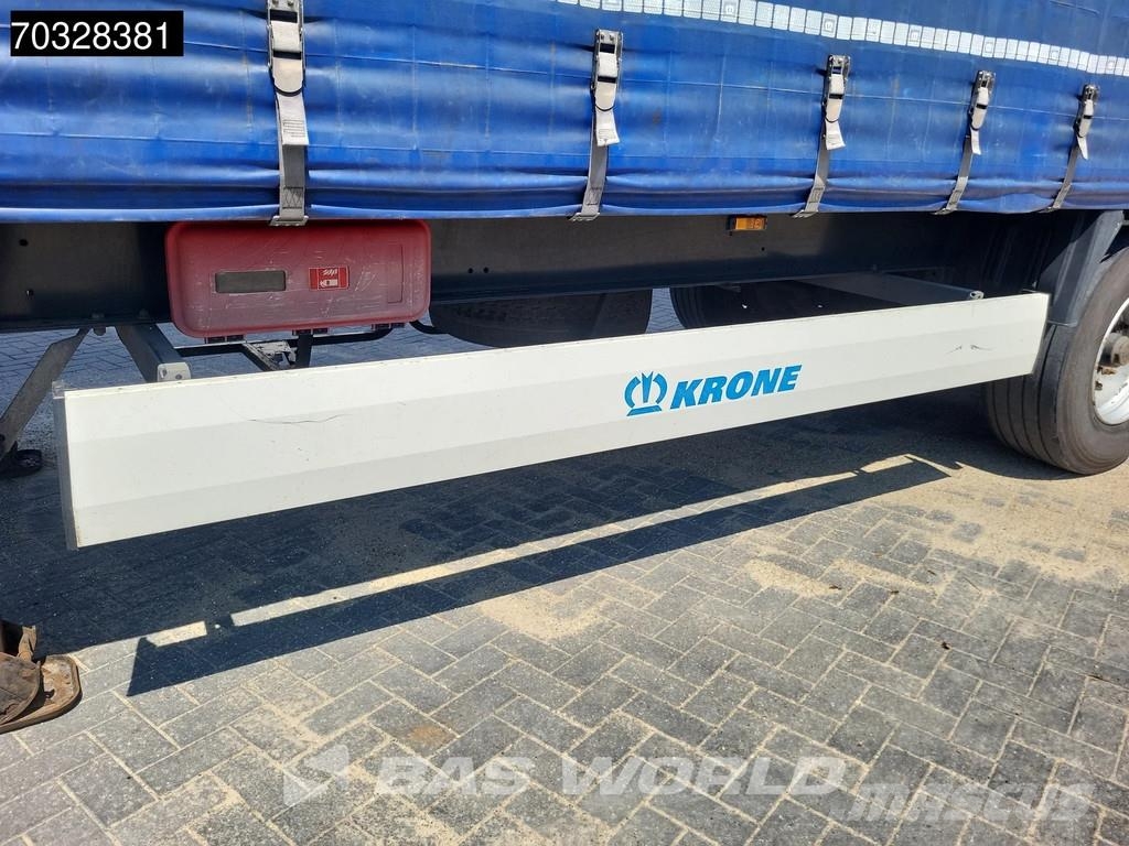 Krone SD 3 axles Anti Vandalism Sliding Roof Perdeli yari çekiciler