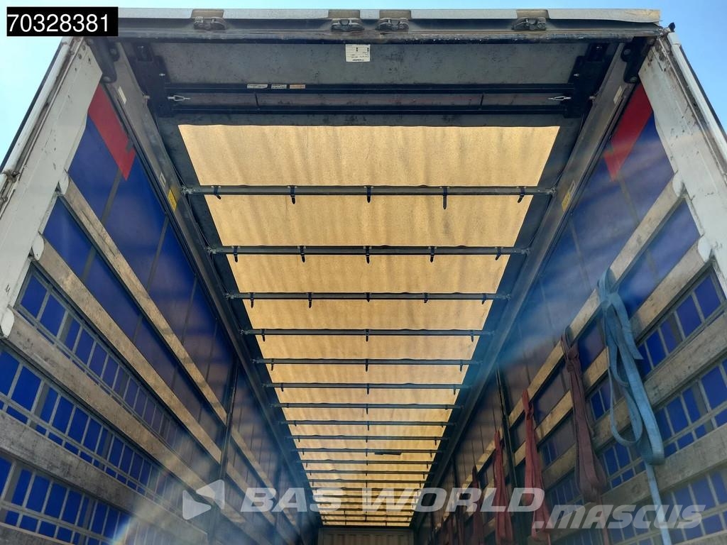 Krone SD 3 axles Anti Vandalism Sliding Roof Perdeli yari çekiciler