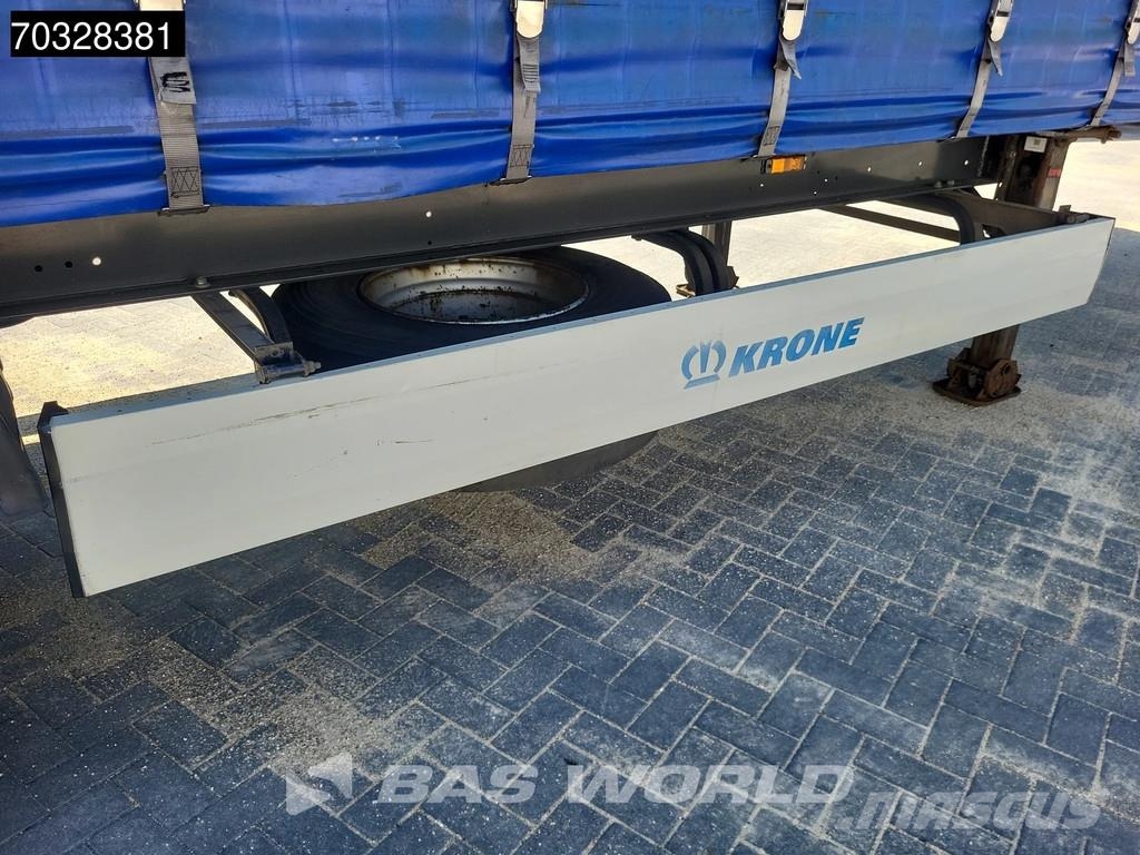 Krone SD 3 axles Anti Vandalism Sliding Roof Perdeli yari çekiciler