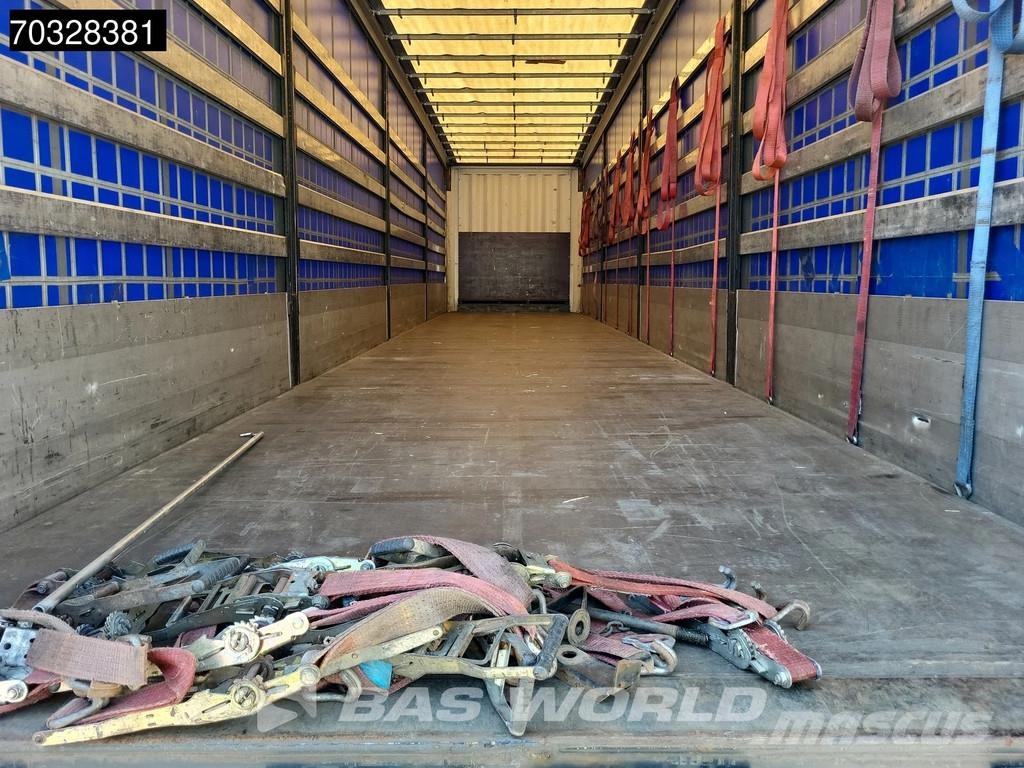 Krone SD 3 axles Anti Vandalism Sliding Roof Perdeli yari çekiciler