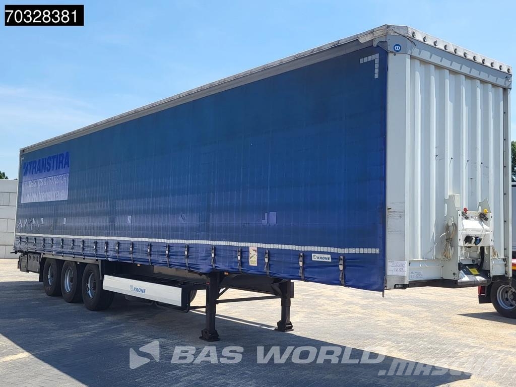 Krone SD 3 axles Anti Vandalism Sliding Roof Perdeli yari çekiciler