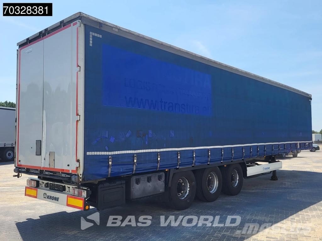 Krone SD 3 axles Anti Vandalism Sliding Roof Perdeli yari çekiciler