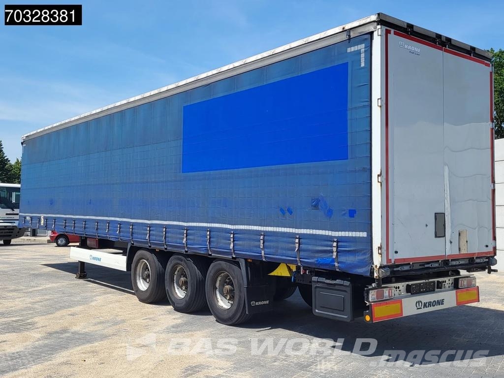 Krone SD 3 axles Anti Vandalism Sliding Roof Perdeli yari çekiciler