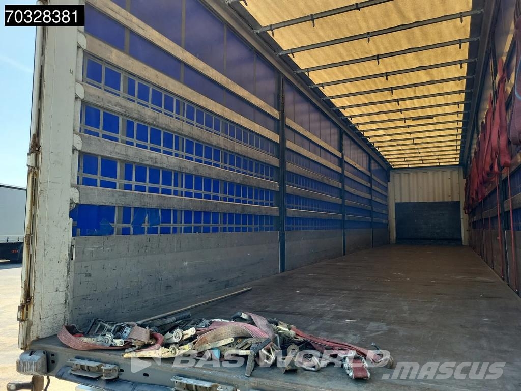 Krone SD 3 axles Anti Vandalism Sliding Roof Perdeli yari çekiciler