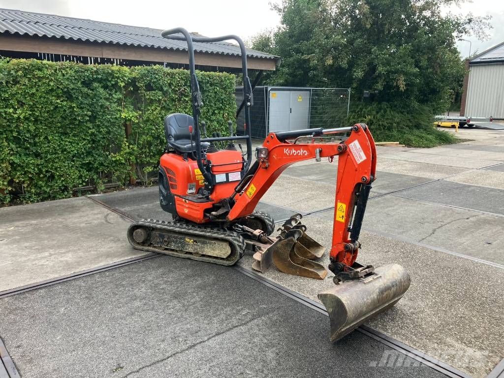 Kubota U10-3 | 1065 uur | incl. bakkenset Mini ekskavatoriai < 7 t