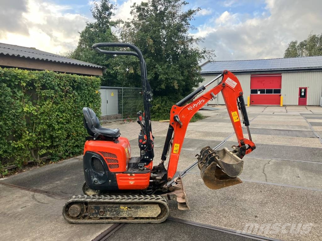 Kubota U10-3 minigraver | 1065 uur | Bakkenset 소형 굴삭기 7톤 미만
