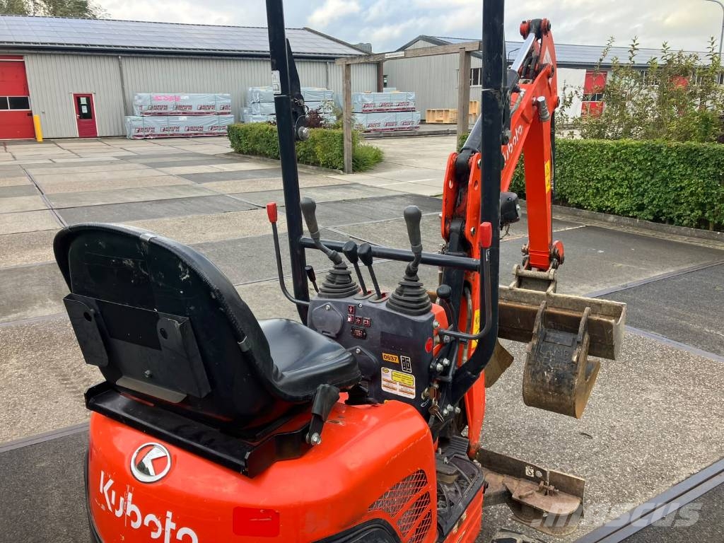 Kubota U10-3 minigraver | 1065 uur | Bakkenset 소형 굴삭기 7톤 미만