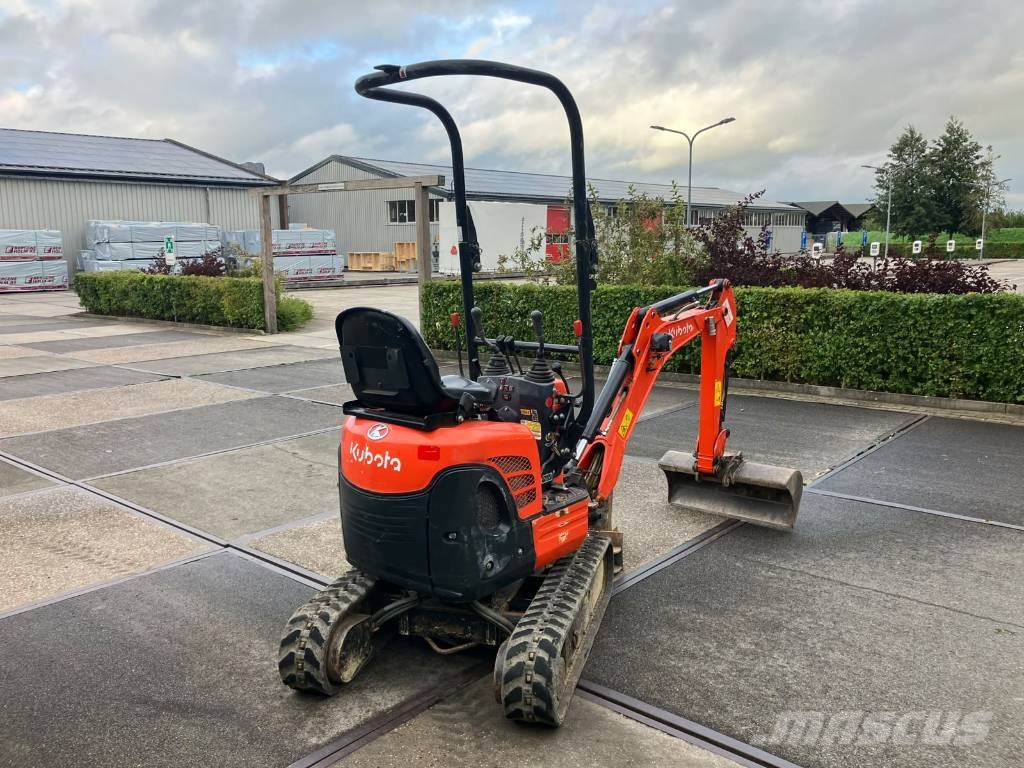 Kubota U10-3 minigraver | 1065 uur | Bakkenset 소형 굴삭기 7톤 미만