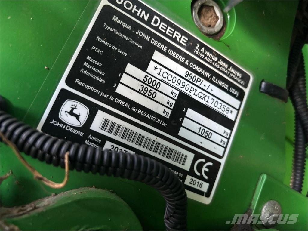 John Deere 990 Rolo balirke