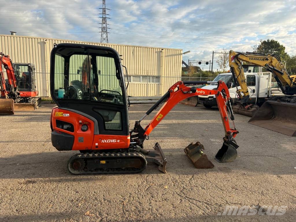 Kubota KX 016-4 Mini bagri <7t