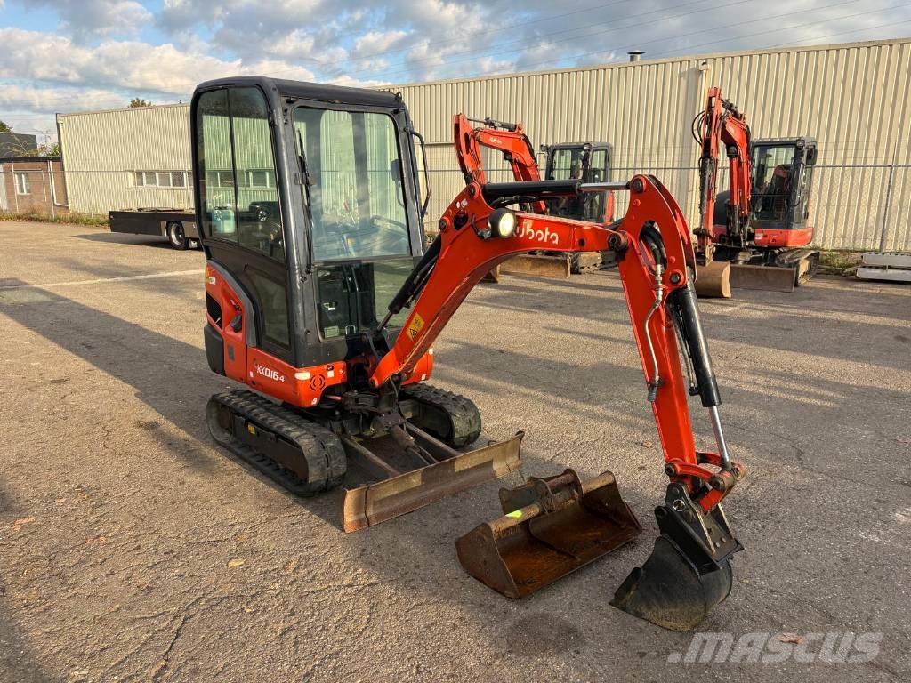Kubota KX 016-4 Mini bagri <7t