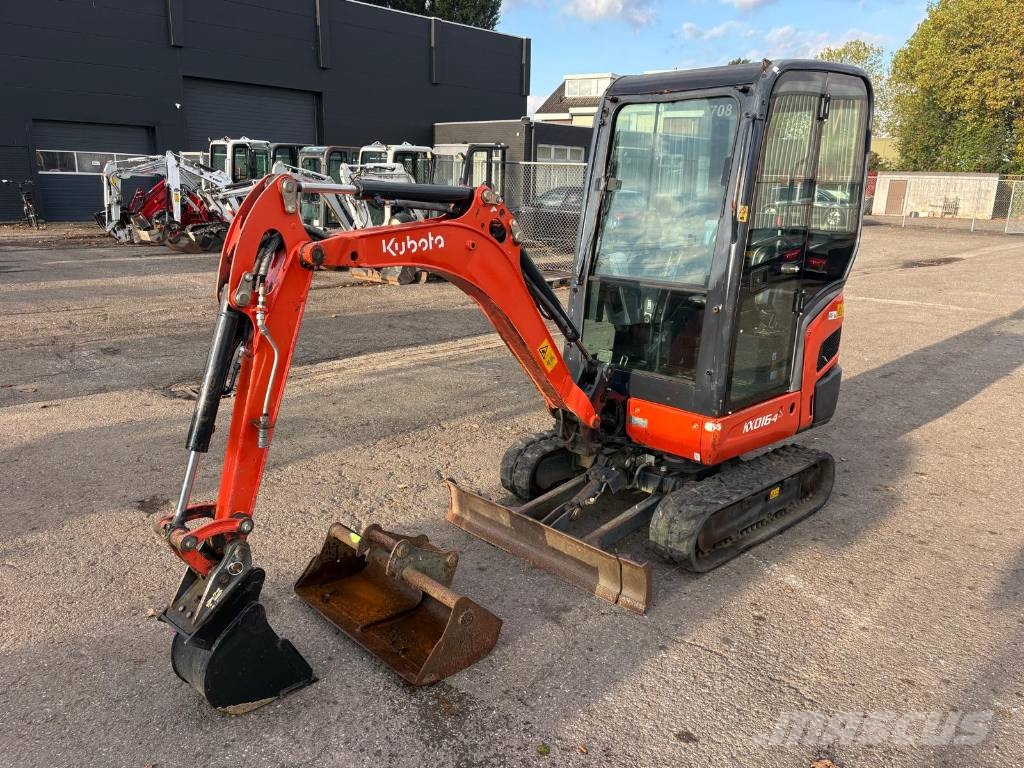 Kubota KX 016-4 Mini bagri <7t
