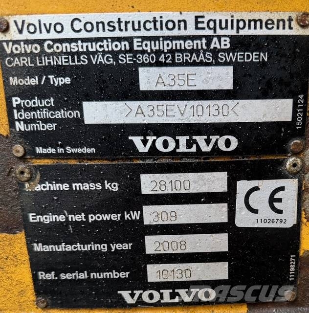 Volvo A 35 E ساحبات مفصلية