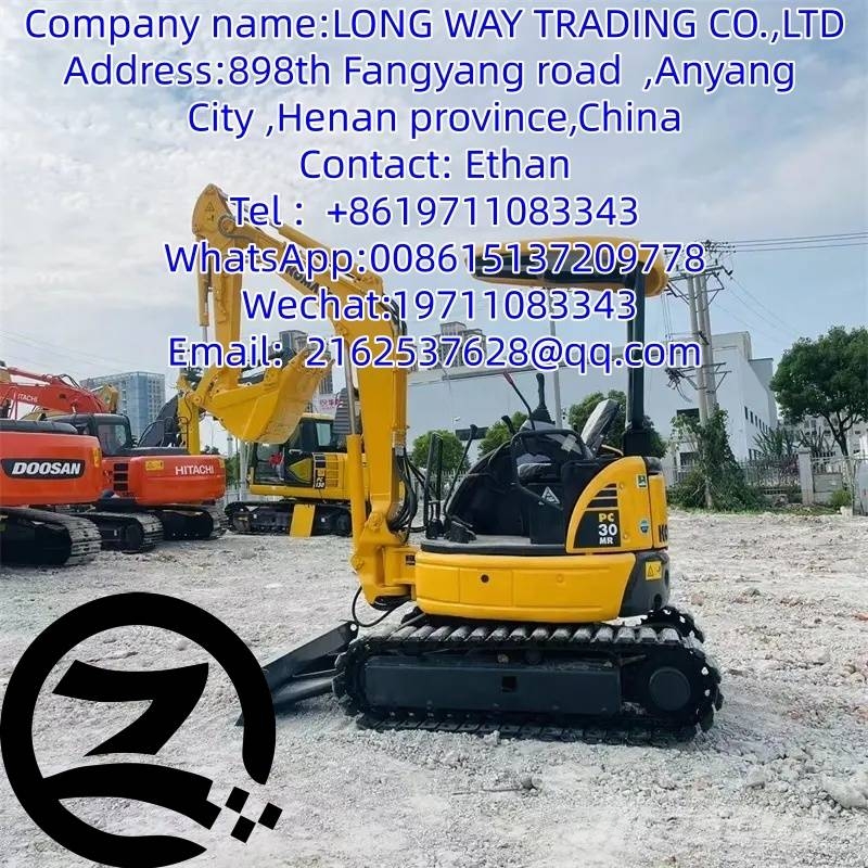 Komatsu PC30 Εκσκαφείς με ερπύστριες